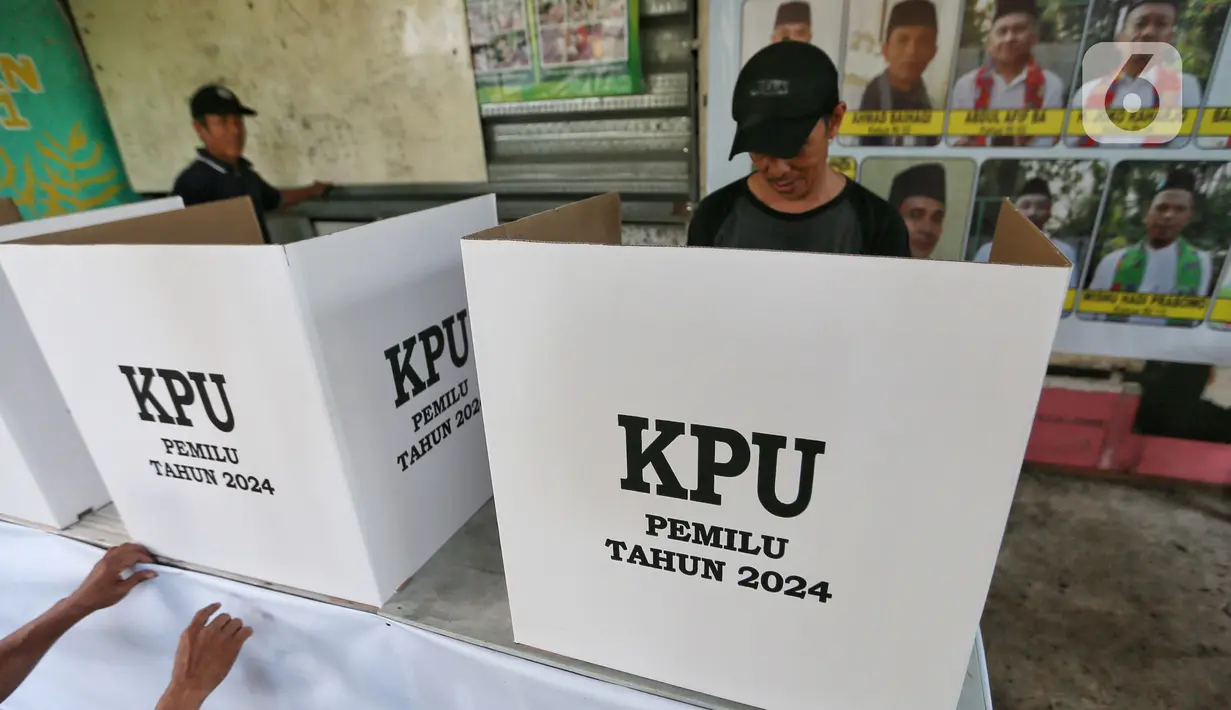 Proses pemungutan suara akan dilakukan dari pukul 07.00 sampai dengan pukul 13.00 WIB. (Liputan6.com/Angga Yuniar)