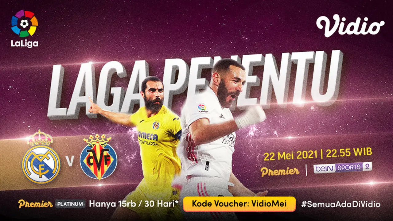 Streaming La Liga Spanyol Pekan Terakhir di Vidio