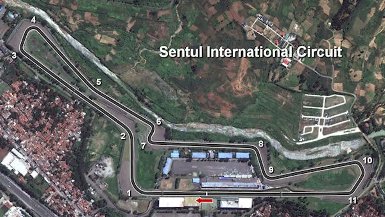 Sirkuit Sentul Belum Memenuhi Standar Keamanan MotoGP
