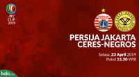 Piala AFC 2019: Persija Jakarta vs Ceres-Negros. (Bola.com/Dody Iryawan)