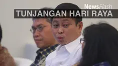 Memasuki Hari Raya Idul Fitri, Menteri Perhubungan menyarankan agara tunjangan hari raya (THR) cair jauh-jauh hari sebelum lebaran. Jonan ingin THR cair 1 bulan sebelum hari raya.