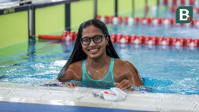 Foto: Adelia Chantika Tercepat di Nomor 200 Meter Gaya Bebas Putri Indonesia Open Aquatic Championships 2025