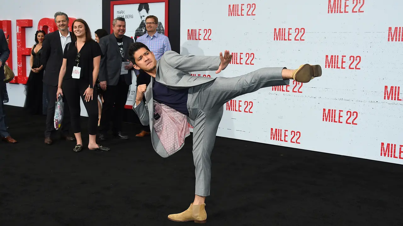 Iko Uwais di Premier Mile 22