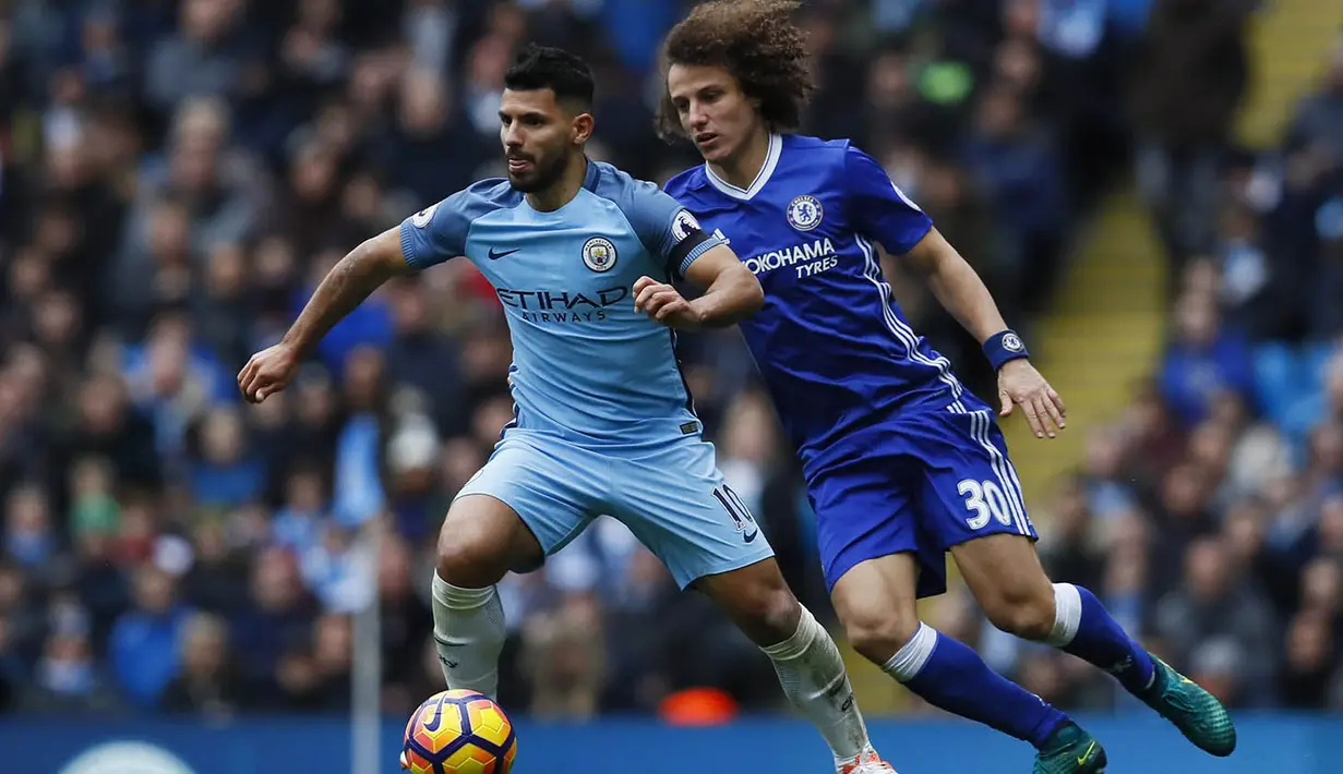 3. Sergio Aguero (Manchester City) - 10 Gol. (Reuters/Jason Cairnduff)