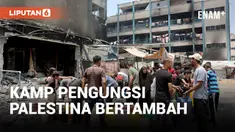 Kamp Pengungsi Palestina di Khan Younis Bertambah Seiring dengan Perluasan Serangan Israel ke Rafah