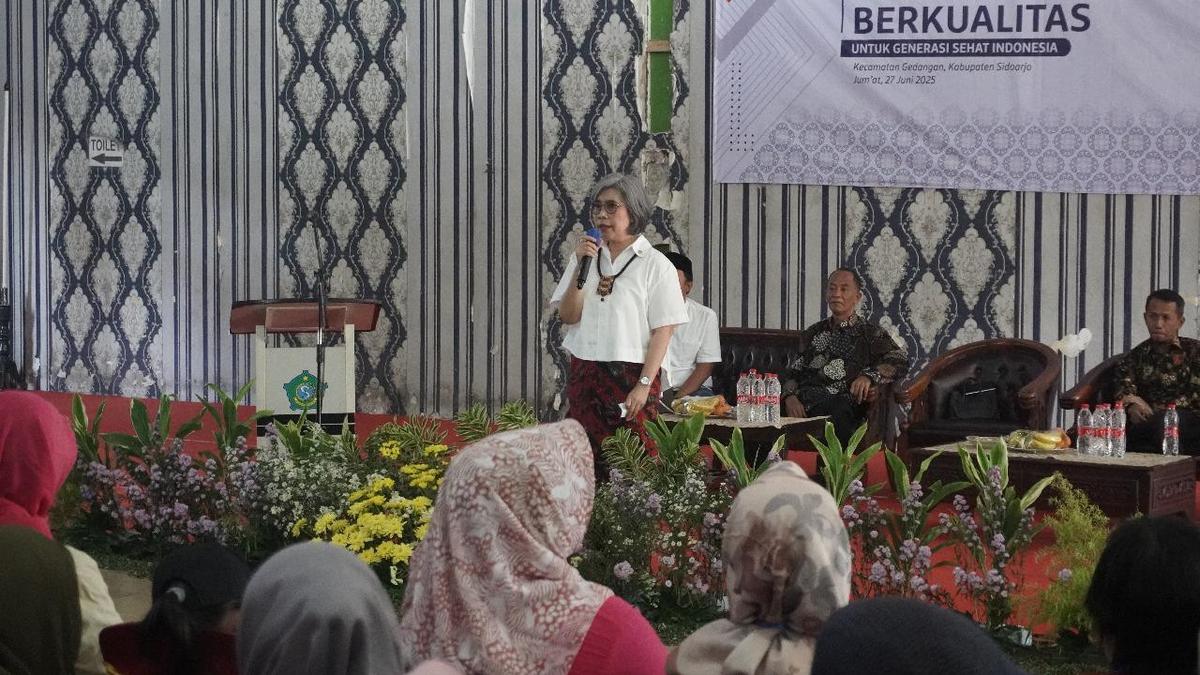 Indah Kurnia Sebut Pemerataan Gizi Tingkatkan Kemampuan Berfikir Anak