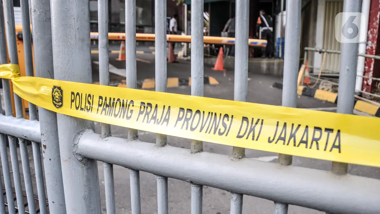 FOTO: Langgar PPKM Darurat, Plaza Kenari Mas Ditutup hingga 20 Juli