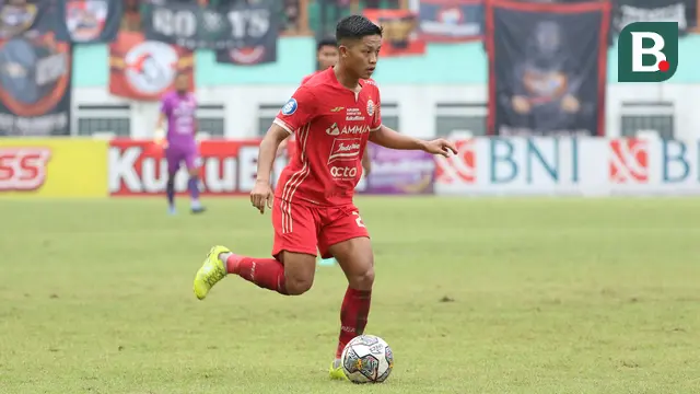 Pemain Persija Jakarta Ilham Rio Fahmi