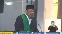 Ketua Badan Amil Zakat Nasional (BAZNAS) RI, Prof. Dr. KH. Noor Achmad, MA dalam khutbah Jumat di Masjid Istiqlal, Jakarta, Jumat (19/7/2024). (Foto: Istimewa)