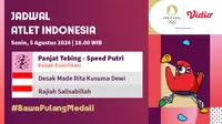 Jadwal Siaran Langsung Tim Indonesia di Olimpiade Paris 2024 di Vidio, 5 Agustus 2024