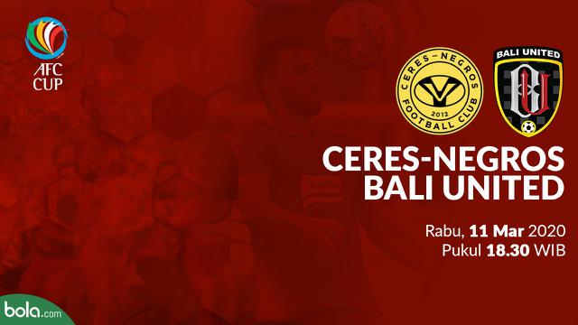 Ceres Negros vs Bali United