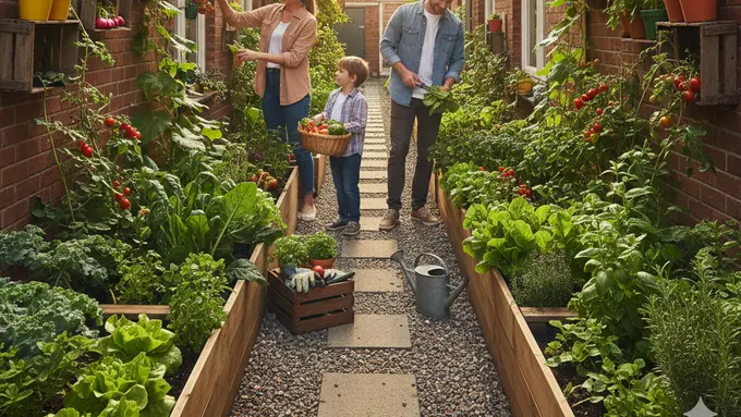 Halaman Sempit Jadi Kebun Sayur