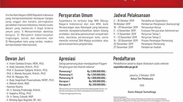 Sayembara Gagasan Desain Ibu Kota Negara