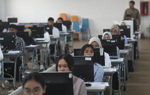 UTBK-SNBT 2025 akan berakhir sampai tanggal 5 Mei 2025. (merdeka.com/Arie Basuki)