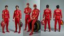 Mobil SF-24 tersebut diharapkan mampu memberikan performa terbaik bagi pembalapnya, Charles Leclerc dan Carlos Sainz. Apalagi, ini merupakan musim terakhir bagi Carlos Sainz di Ferrari sebelum digantikan oleh Lewis Hamilton pada musim depan. (AFP/Handout/Ferrari Press Office)
