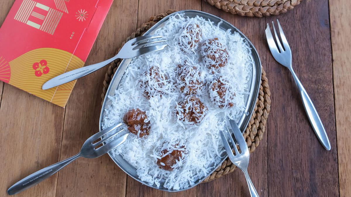 Resep Ongol-Ongol Kue Keranjang Kelapa Parut