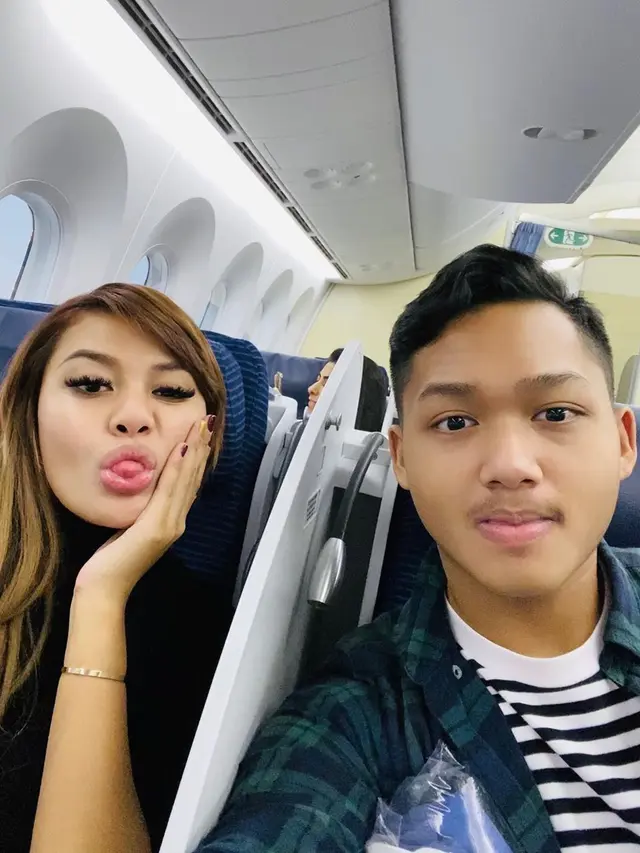 Azriel Hermansyah dan Aurel. (Foto: Instagram @azriel_hermansyah)