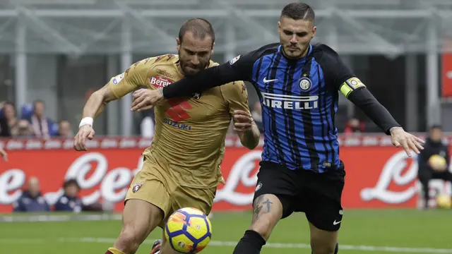 FOTO: Eder Selamatkan Inter Milan dari Kekalahan Atas Torino