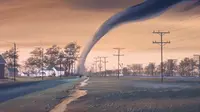 Artist's rendition of a tornado destroying a structure. (Unsplash.com)