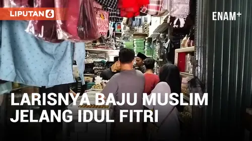VIDEO: Jelang Idul Fitri, Omzet Penjualan Perlengkapan Ibadah di Rangkasbitung Naik 70 Persen