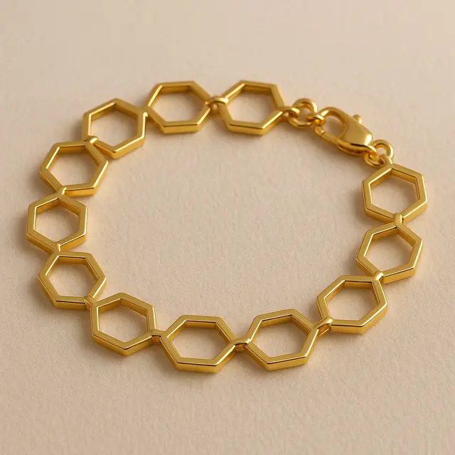 Gelang Emas Rantai Arab Terbaru untuk Usia 40 Tahun (Foto: ChatGPT)