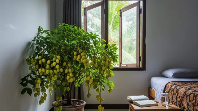 tanaman buah dalam pot untuk kamar kos biar adem alami