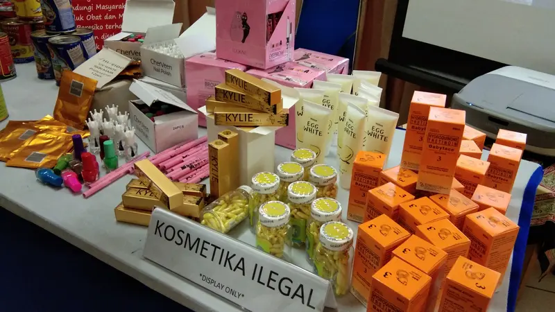 Kosmetik Ilegal BPOM