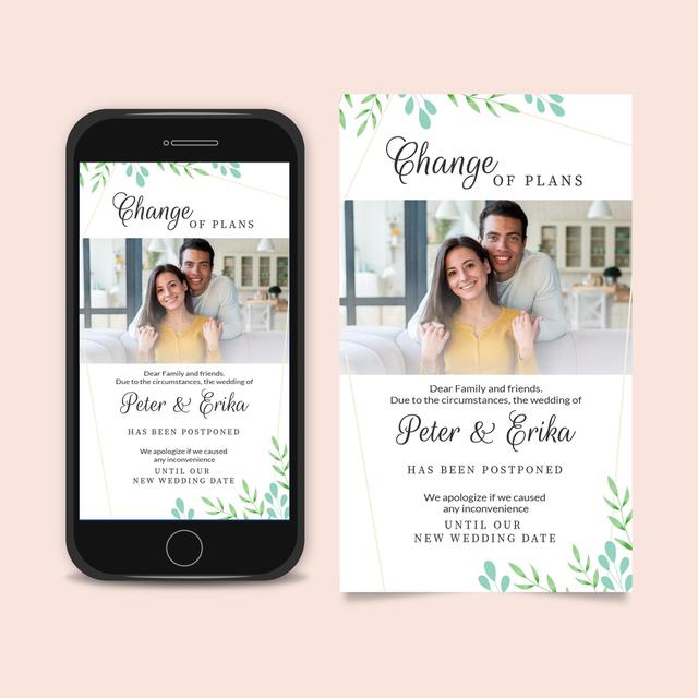 Ilustrasi undangan pernikahan lewat wa