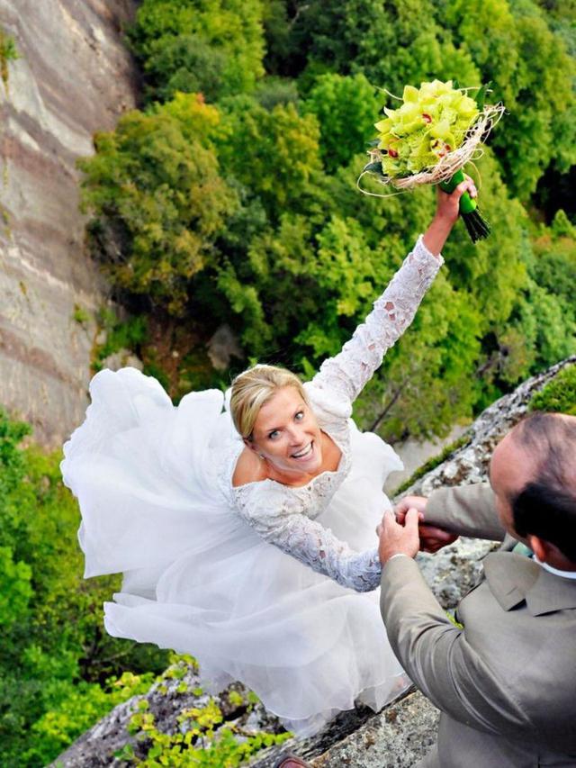 Foto Prewedding Paling Ekstrem (sumber: Youandyourwedding)