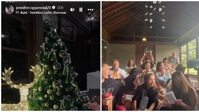 6 Potret Keluarga Artis Beda Agama Rayakan Natal 2024, Rukun dan Saling Menghormati