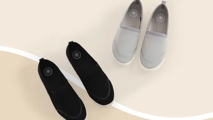 Berbahan Microfiber, Slip On Wakai Kini Mudah Dicuci