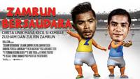 Video cerita kedua orang tua Zulham dan Zulvin Zamrun tentang masa kecil dua bintang sepak bola Indonesia itu