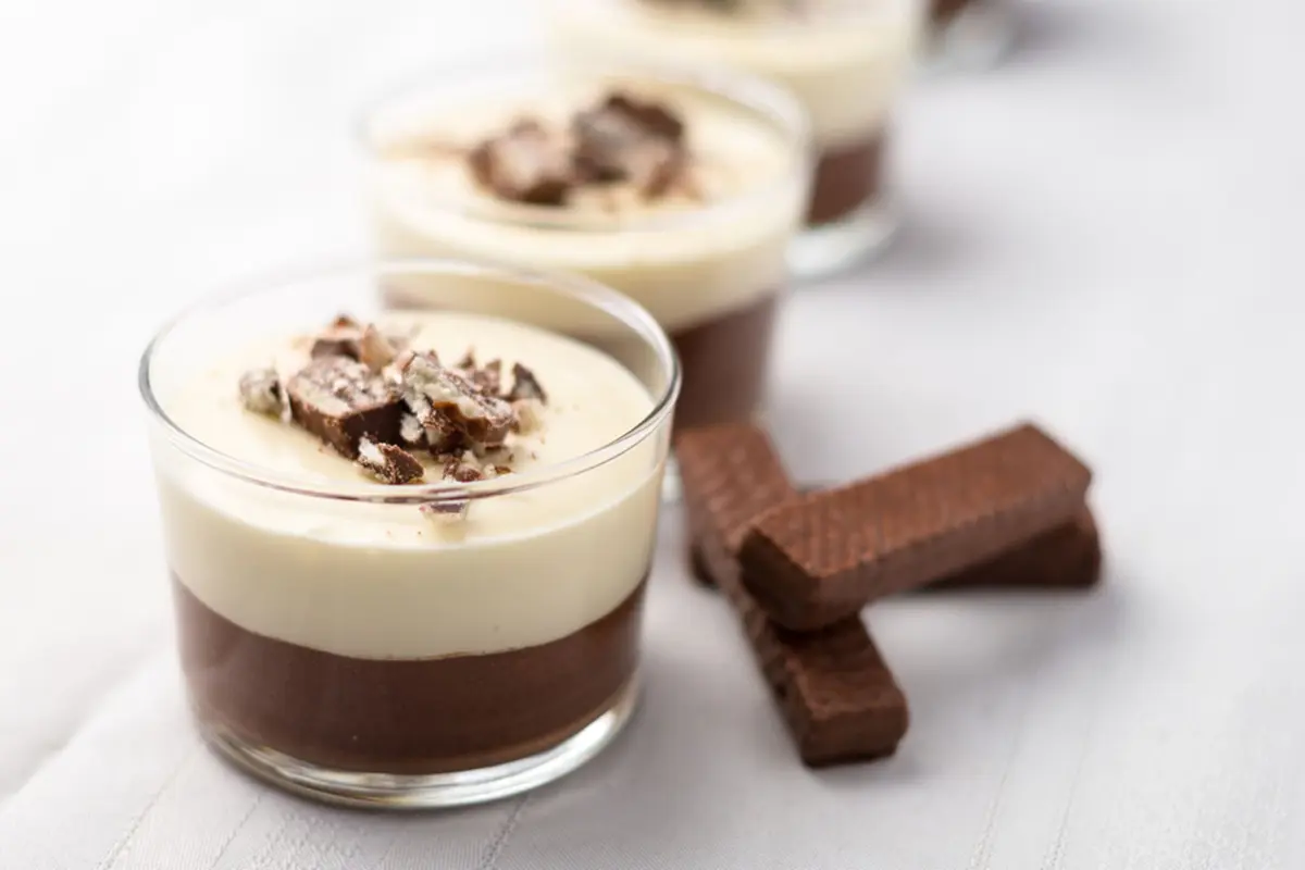 puding cokelat susu