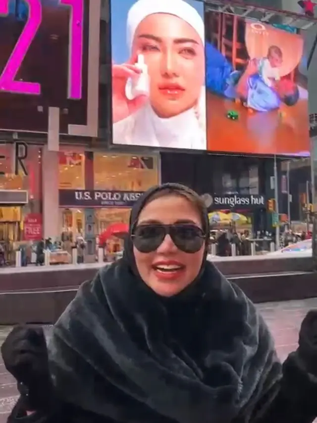 Bella Shofie di Amerika Serikat