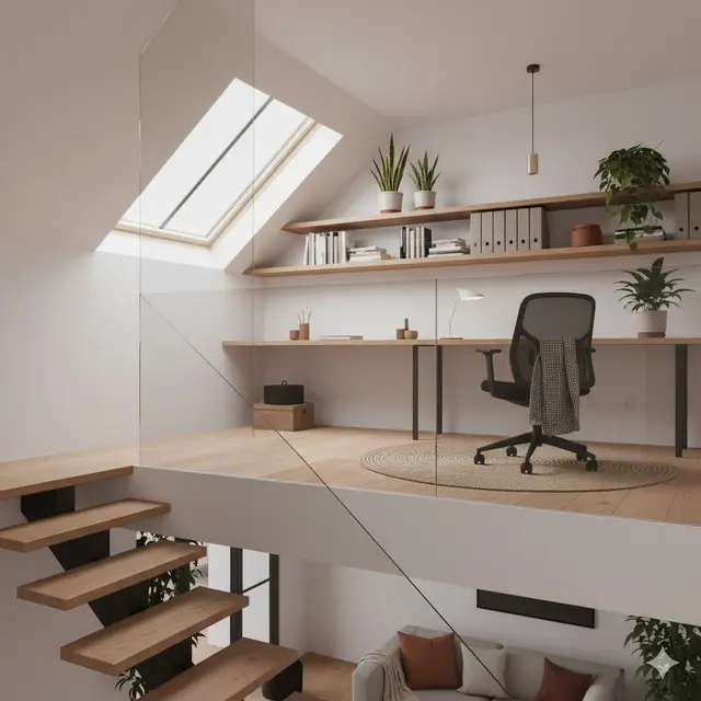 inspirasi desain mezzanine untuk ruang kerja