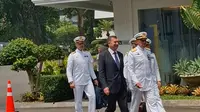 Prabowo Terima Perwakilan AL Italia Antar Kapal Induk Pertama Indonesia