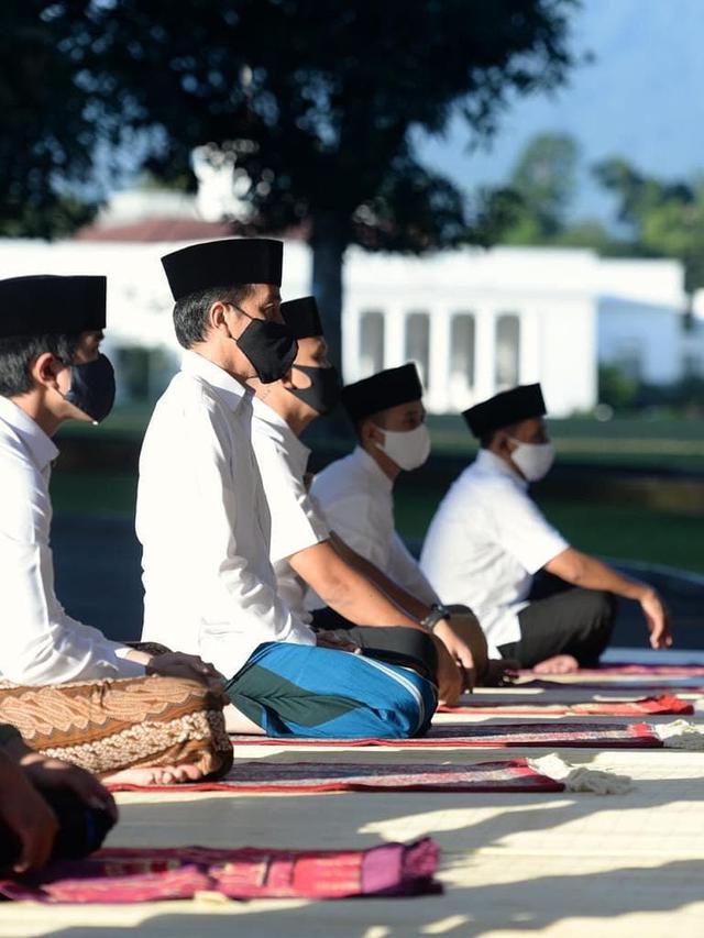 Mengintip Perayaan Lebaran Presiden Jokowi di Istana Bogor