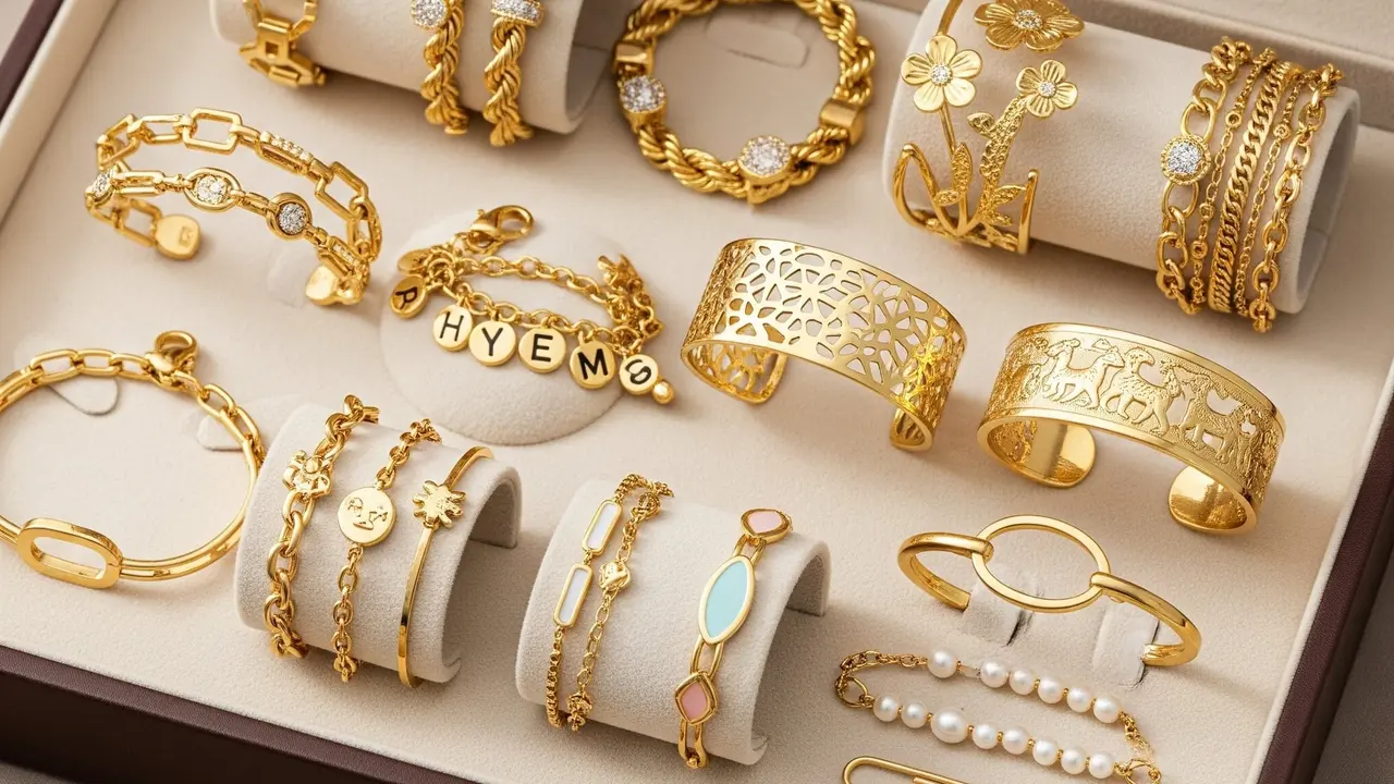 Rekomendasi Model Gelang Emas 5 Gram 22 Karat Terbaru 2025