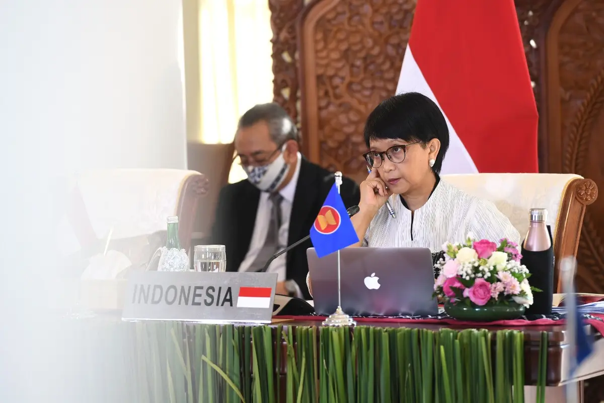 Menteri Luar Negeri (Menlu) Retno Marsudi