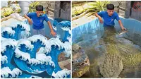 6 Editan Orang Berenang Karya Netizen Ini Bikin Ngakak, Jauh dari Ekspektasi