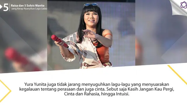 [Bintang] Raisa dan 5 Solois Wanita yang Kerap Nyanyikan Lagu Galau