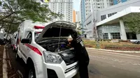 Ambulans dan Mobil Jenazah di Wisma Atlet Dapat Servis Gratis (Ist)