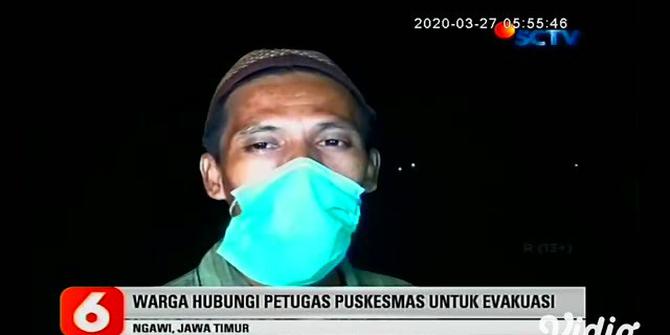 VIDEO: Alami Kesakitan di Depan Warung Makan, Pria ini Dievakuasi ke RSUD Ngawi
