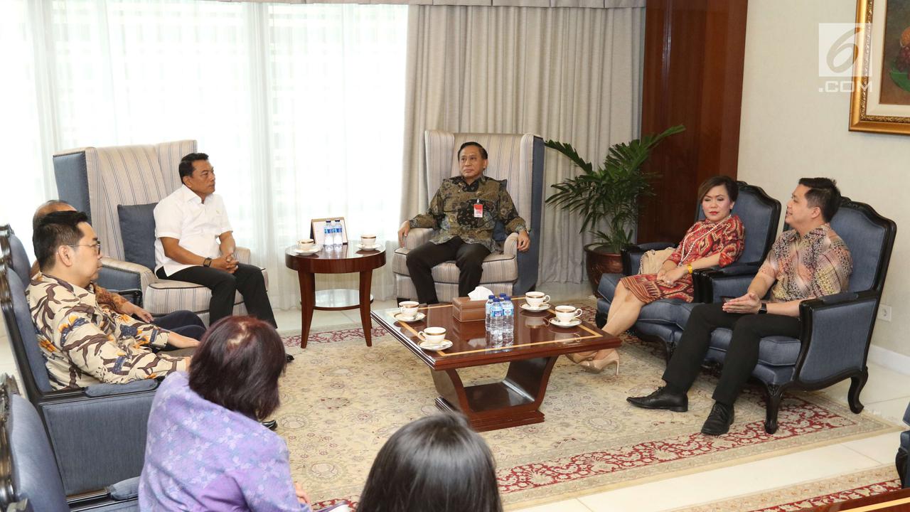 Jalin Silahturahmi, Jajaran Emtek Grup Bertamu ke Jenderal Purn Moeldoko