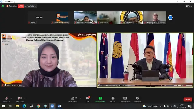 Ketua Umum Persatuan Insinyur Indonesia (PII), Heru Dewanto