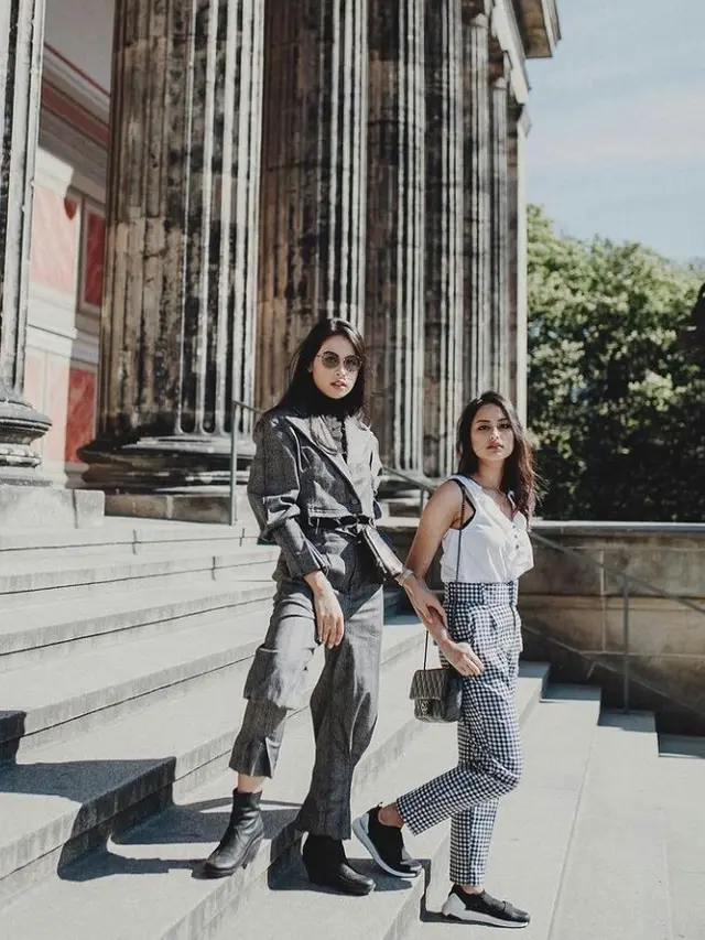 Gaya Kompak Oufit Maudy Ayunda dan Adiknya Amanda Khairunnisa, Simpel tapi Kece
