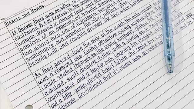 tulisan tangan viral