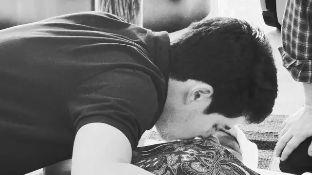 Kenangan Maxime Bouttier bersama menidang ibunda (Instagram/bouttier_maxime)