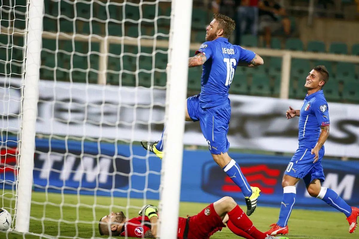 Italia Vs Bulgaria (Liputan6.com)