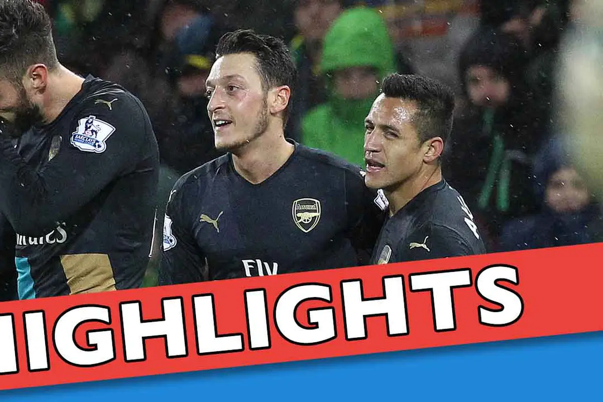 Video Highlights: Norwich City vs Arsenal 1-1